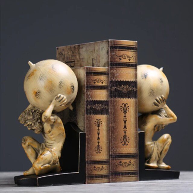 Table pieces - Greek Globe sphere Bookends