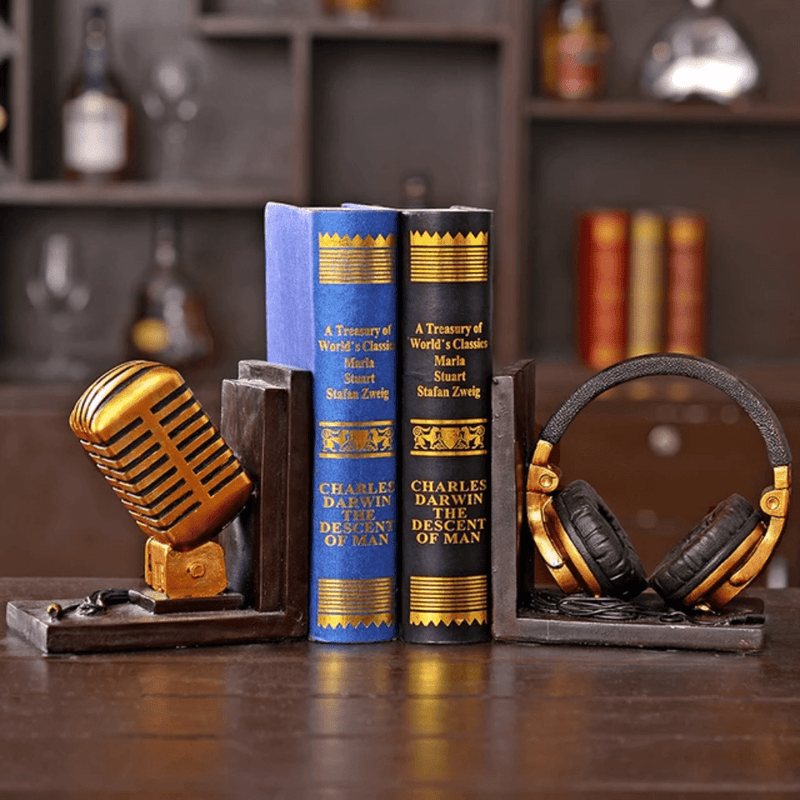 Table showpieces - Music Bookends