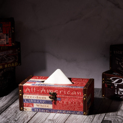 Tissue boxes - All American - eazy wagon