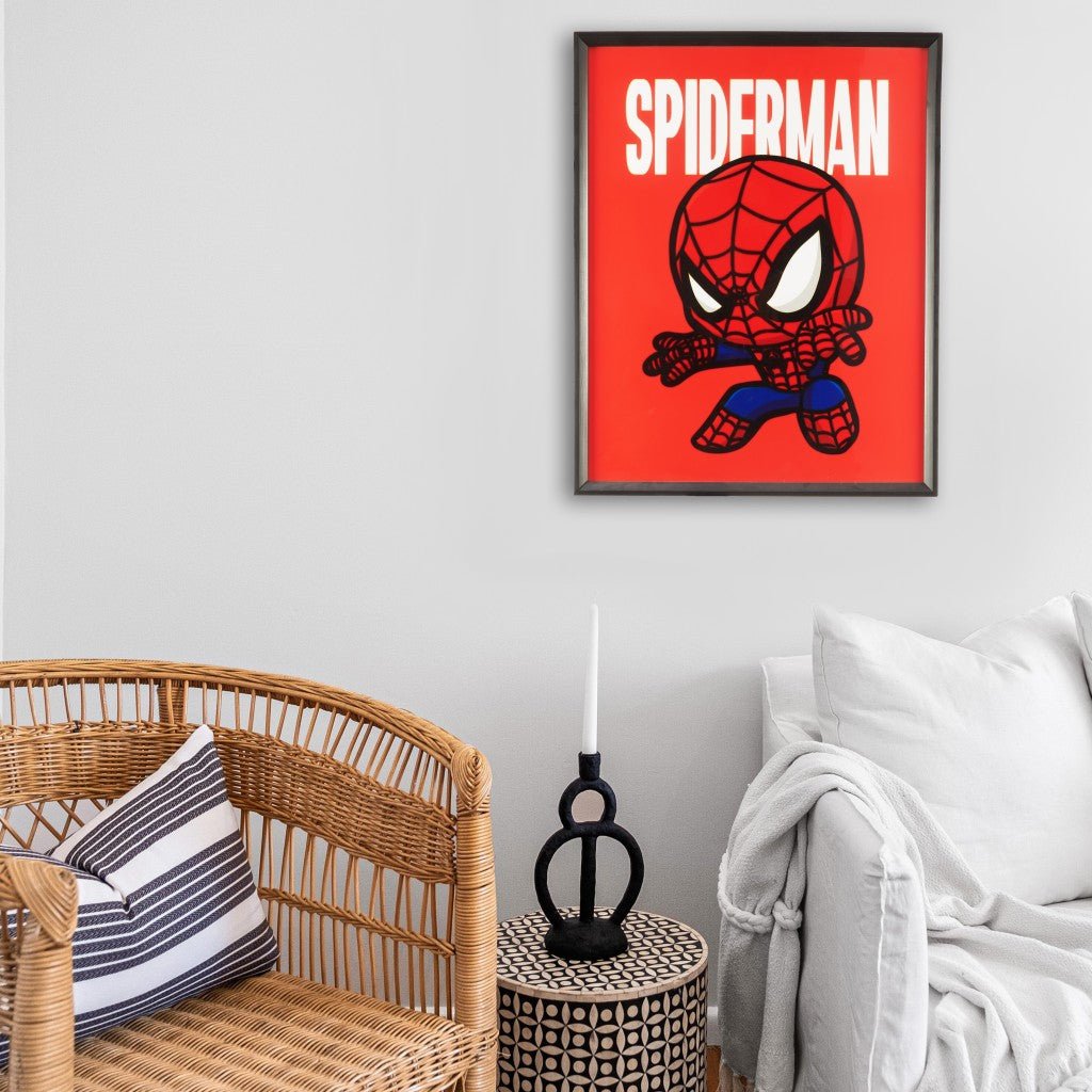 Spidey Frame Wall Frames - Animated Spiderman Frame