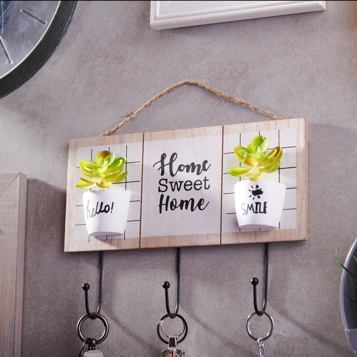Wall Keyhooks - Home Sweet Home