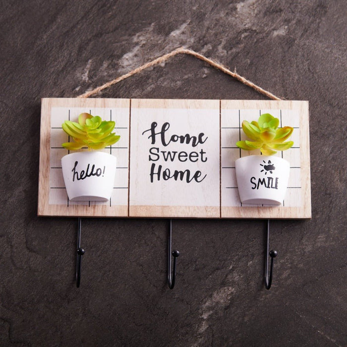 Wall Keyhooks - Home Sweet Home