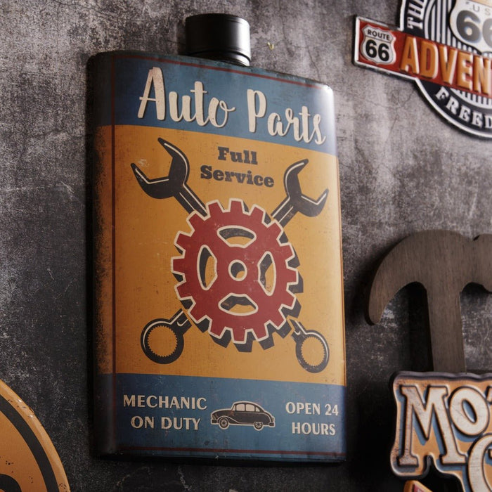 Whiskey Bottle Wall Decor - Auto Parts
