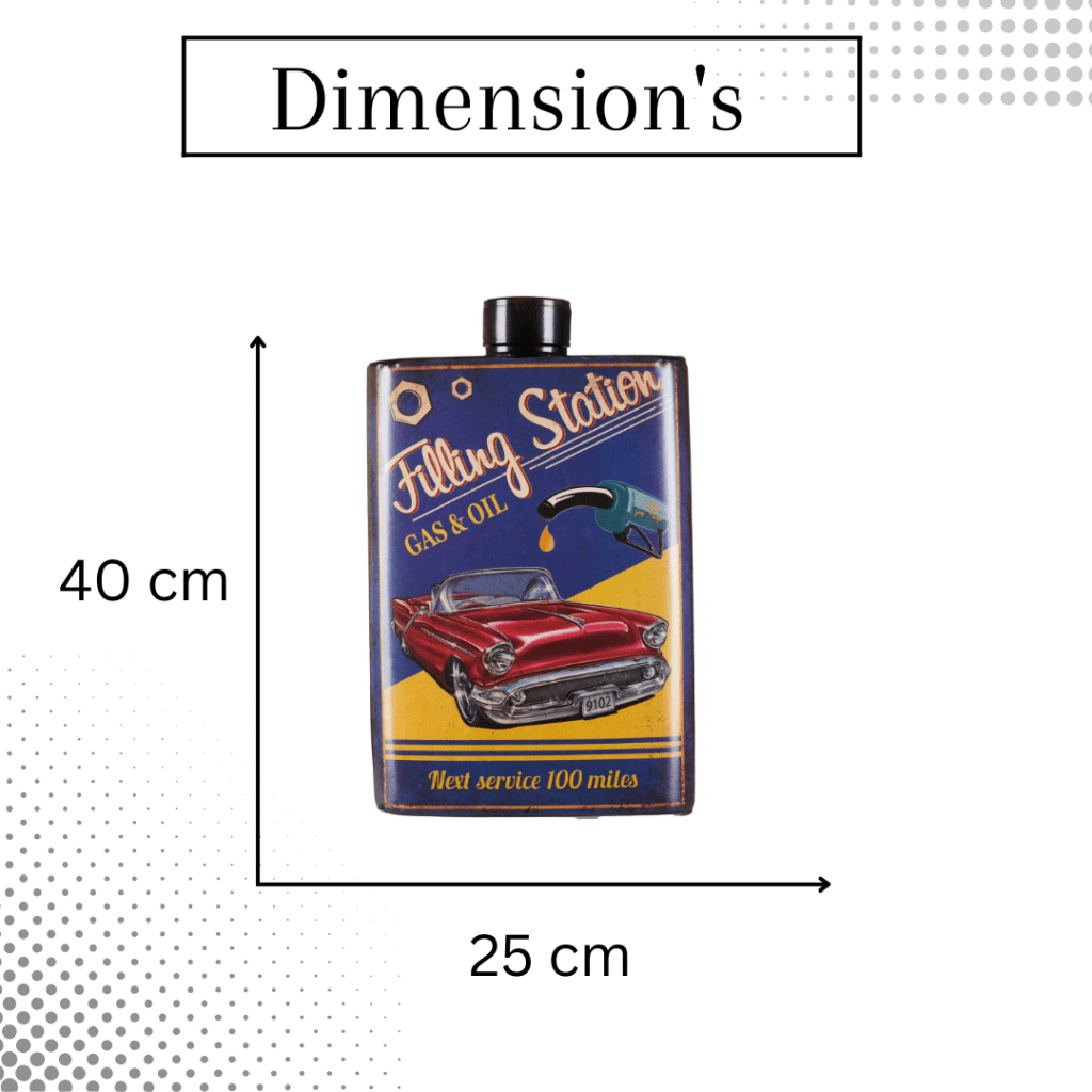 Whiskey Bottle Wall Decor - Filling Station